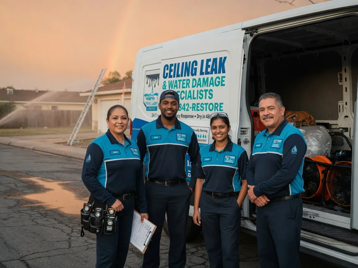 Ceiling Leak Cleanup company in Garibaldi, OR